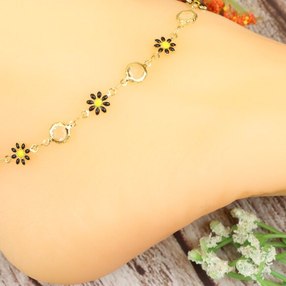 "Dainty Anklet for Women – Elegant Everyday Jewelry & Perfect Gift | MLCRC1514 - Picture 6 of 10